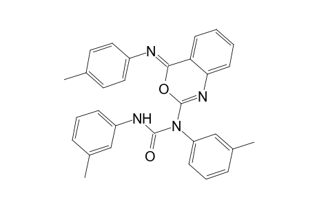 N,N'-Bis(3-methylphenyl)-N-((4Z)-4-[(4-methylphenyl)imino]-4H-3,1-benzoxazin-2-yl)urea