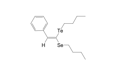 (Z)-1-Butyltelluro-1-butyulseleno-2-phenylethene