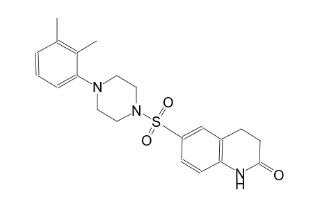 6-{[4-(2,3-dimethylphenyl)-1-piperazinyl]sulfonyl}-3,4-dihydro-2(1H)-quinolinone