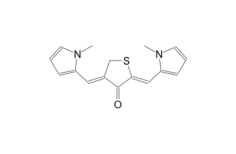 3(2H)-thiophenone, dihydro-2,4-bis[(1-methyl-1H-pyrrol-2-yl)methylene]-, (2Z,4Z)-