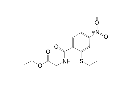 (2-Ethylsulfanyl-4-nitro-benzoylamino)-acetic acid ethyl ester