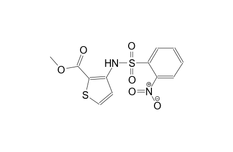 methyl 3-{[(2-nitrophenyl)sulfonyl]amino}-2-thiophenecarboxylate