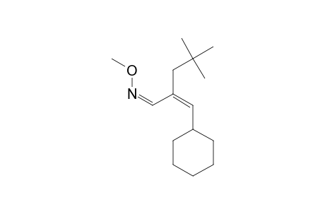 Pentanal, 2-(cyclohexylmethylene)-4,4-dimethyl-, O-methyloxime