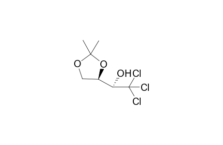 (R,R)-2,2-Dimethyl-.alpha.-(trichloromethyl)-1,3-dioxolane-4-methanol