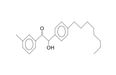 A-(3-Methyl-benzoyl)-4-octyl-benzylalcohol