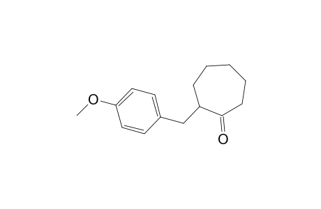 2-(4'-Methoxybenzyl)cycloheptan-1-one