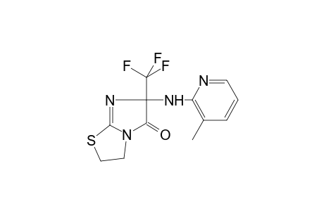 6-[(3-methyl-2-pyridinyl)amino]-6-(trifluoromethyl)-2,3-dihydroimidazo[2,1-b]thiazol-5-one