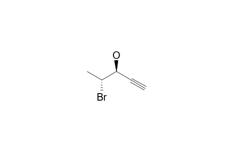 (3S,4R)-4-bromopent-1-yn-3-ol