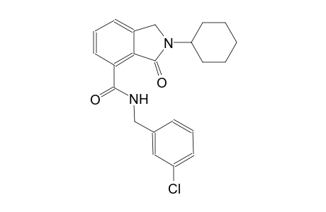 1H-isoindole-4-carboxamide, N-(3-chlorophenylmethyl)-2-cyclohexyl-2,3-dihydro-3-oxo-
