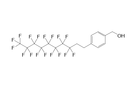 [4-(3,3,4,4,5,5,6,6,7,7,8,8,9,9,10,10,10-Heptadecafluorodecyl)phenyl]methanol