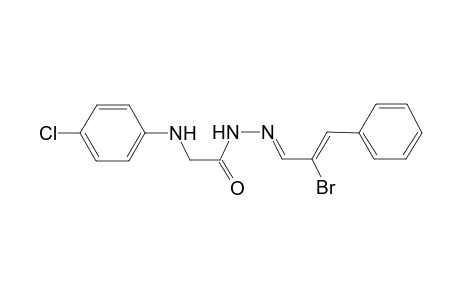 (4-Chloro-phenylamino)-acetic acid (2-bromo-3-phenyl-allylidene)-hydrazide
