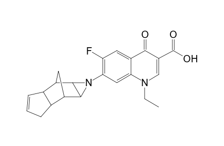 4(1H)-Quinolinone,7-(4-azatetracyclo[5.3.0.0(3,5).1(2,6)]undecyl-4)-3-carboxy-6-fluoro-1-ethyl-
