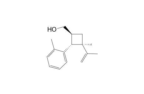 [(1S,2R,3R)-3-isopropenyl-3-methyl-2-(o-tolyl)cyclobutyl]methanol