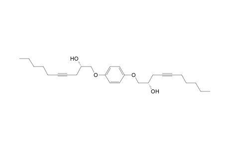 (2S)-1-[4-[(2S)-2-hydroxydec-4-ynoxy]phenoxy]-4-decyn-2-ol
