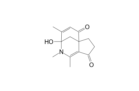 3,6,6a,7,8,9-Hexahydro-3-hydroxy-1,2,4-trimethyl-3,6a-methano2H-cyclopenta[c]azocine-6,9-dione