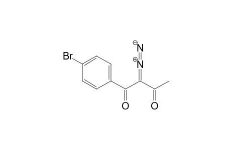 1-(p-bromophenyl)-2-diazo-1,3-butanedione