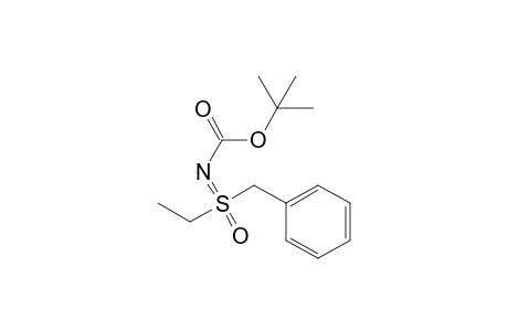 N-(benzyl-ethyl-keto-persulfuranylidene)carbamic acid tert-butyl ester