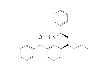 (3S)-1-Benzoyl-2-(N-1'(R)-phenylethyl)amino-3-butylcyclohexene