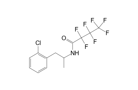 2-Chloroamphetamine HFBA derivative