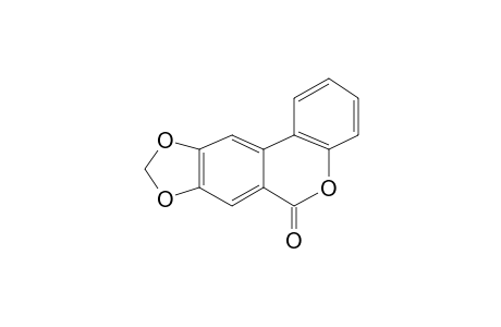 Bezene[C]isocoumarin, 6,7-methylenedioxy-