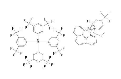 (1,10-PHENANTHROLINE)PD(3-ETA-CH(ET)C6H4-PARA-CF3)+((CF3)2C6H3)4B-