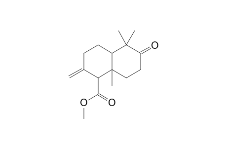 Methyl 3-methylene-1,7,7-trimethyl-8-oxobicyclo[4.4.0]decan-2-carboxylate