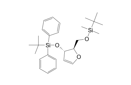 1,4-ANHYDRO-5-O-(TERT.-BUTYLDIMETHYLSILYL)-3-THYMIDINE-2-DEOXY-D-ERYTHRO-PENT-1-ENITOL