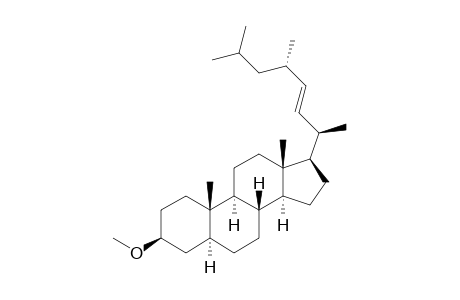 26,27-Dinorcholest-22-ene, 3-methoxy-24-(2-methylpropyl)-, (3.beta.,5.alpha.,22E,24S)-