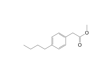 2-(4-butylphenyl)acetic acid methyl ester