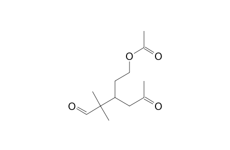 3-(2-ACETOXYETHYL)-2,2-DIMETHYL-5-OXOHEXANAL