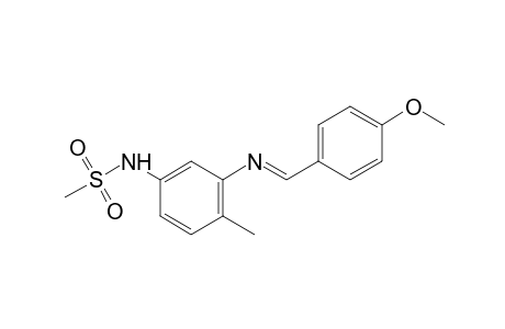 3'-[(p-methoxybenzylidene)amino]methanesulfono-p-toluidide