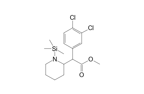 3,4-Dichloromethylphenidate TMS