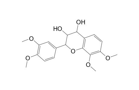 2H-1-Benzopyran-3,4-diol, 2-(3,4-dimethoxyphenyl)-3,4-dihydro-7,8-dimethoxy-, [2R-(2.alpha.,3.alpha.,4.alpha.)]-