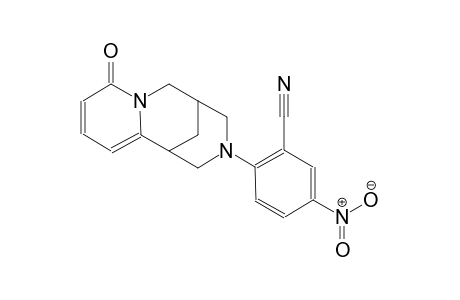 5-nitro-2-(8-oxo-5,6-dihydro-1H-1,5-methanopyrido[1,2-a][1,5]diazocin-3(2H,4H,8H)-yl)benzonitrile