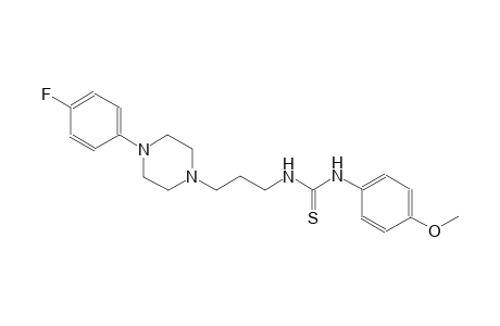 thiourea, N-[3-[4-(4-fluorophenyl)-1-piperazinyl]propyl]-N'-(4-methoxyphenyl)-