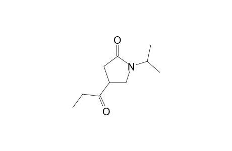 1-Isopropyl-4-propionylpyrrolidin-2-one