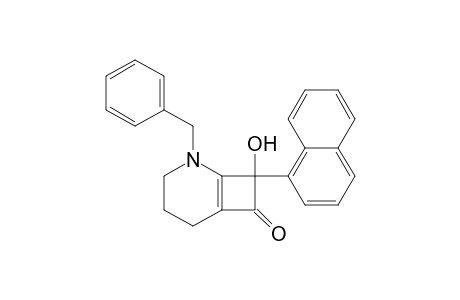 N-Benzyl-1,2,3,4-tetrahydro-6-hydroxy-6-(1-naphthyl)cyclobuta[b]pyridine-5-one