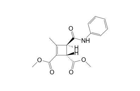 Dimethyl 3-(anilinocarbonyl)-2-methyl-1-cyclobutene-1,4-dicarboxylate
