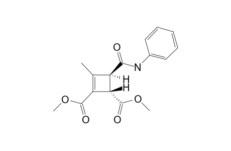 Dimethyl 3-(anilinocarbonyl)-2-methyl-1-cyclobutene-1,4-dicarboxylate