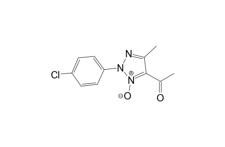 1-[2-(4-chlorophenyl)-5-methyl-3-oxidanidyl-1,2,3-triazol-3-ium-4-yl]ethanone