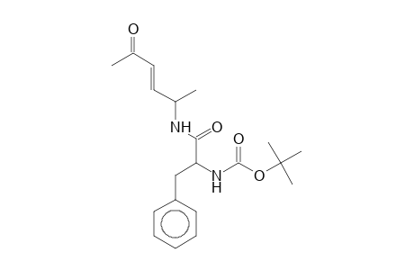 3-(E)-Hexen-2-one, (5S)-5-[(t-butoxycarbonyl-(R)-phenylalanyl)amino]-