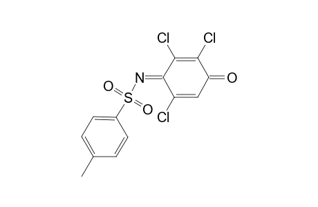 N-(4-Methylphenylsulfonylimino)-2,3,6-trichloro-1,4-benzoquinone