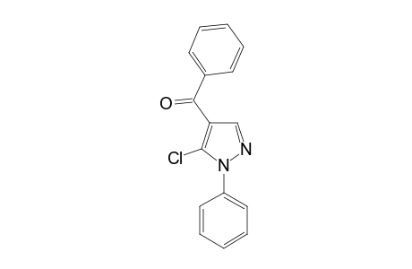 (5-CHLORO-1-PHENYL-1H-PYRAZOL-4-YL)-PHENYLMETHANONE