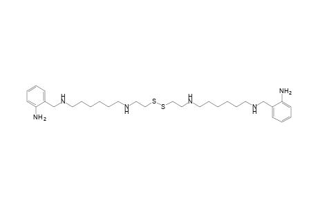 (2-aminobenzyl)-[6-[2-[2-[6-[(2-aminobenzyl)amino]hexylamino]ethyldisulfanyl]ethylamino]hexyl]amine