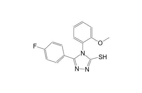 4H-1,2,4-triazole-3-thiol, 5-(4-fluorophenyl)-4-(2-methoxyphenyl)-