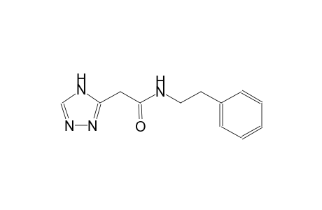 Acetamide, N-phenethyl-2-(4H-[1,2,4]triazol-3-yl)-