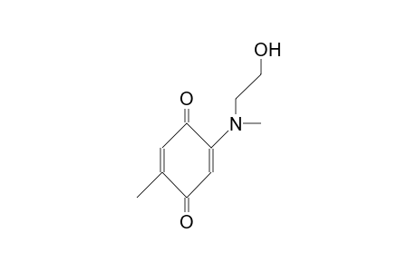 2-(2-Hydroxyethyl)methyl-amino-5-methyl-1,4-benzoquinone