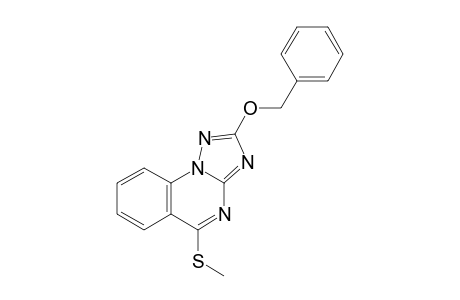 2-Benzyloxy-5-methylsulfanyl[1,2,4]triazolo[1,5-a]quinazoline