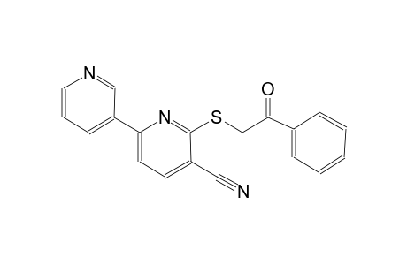 6-((2-oxo-2-phenylethyl)thio)-[2,3'-bipyridine]-5-carbonitrile