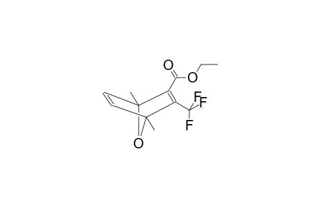 2-TRIFLUOROMETHYL-3-ETHOXYCARBONYL-1,4-DIMETHYL-7-OXABICYCLO[2.2.1]HEPTA-2,5-DIENE